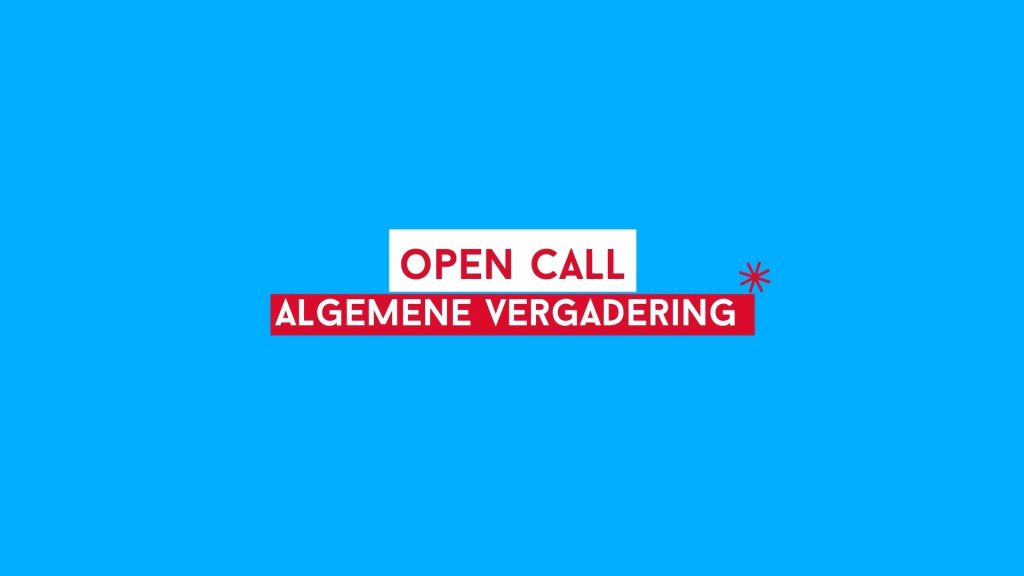 Open Call: Algemene Vergadering